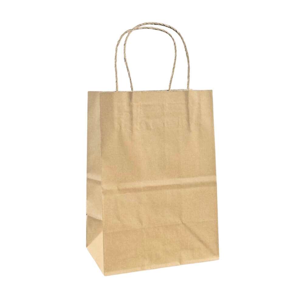 ถุงกระดาษคราฟท์ SCP PACKING เบอร์ 2 ขนาด 6 X 4 X 8.5 นิ้ว (1 แพ็ค 50 ใบ)_0